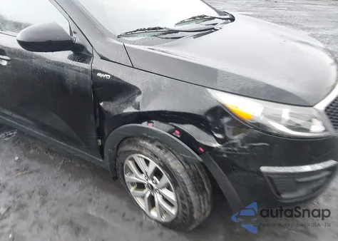 2016 Kia Sportage Lx from USA, damaged, VIN KNDPBCAC3G7799289